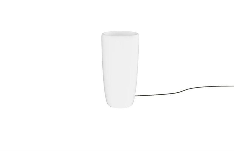 Lampa podłogowa stojąca Nowodvorski Lighting Flowerpot biała 1 x E27 x 60W wym: 70 x 35 x 35 cm - 1 szt.