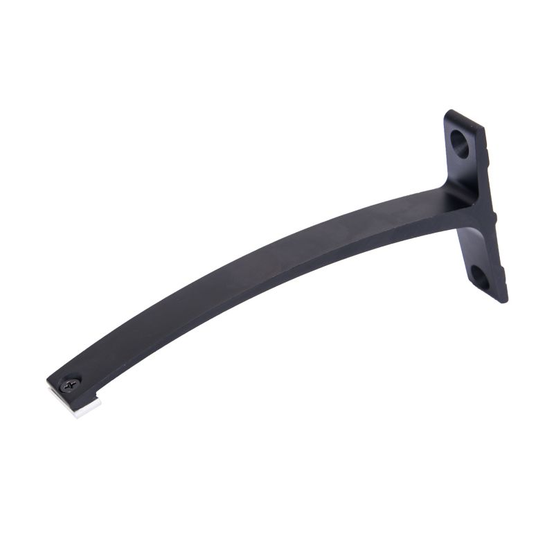 Wspornik pojedynczy aluminium black 18 cm