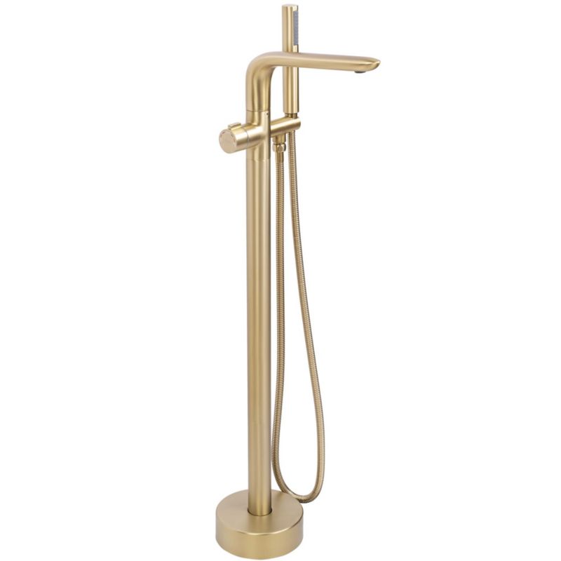 Bateria Podłogowa Rea St004 Clark Złoty Szczotkowany 28X16X92Cm 1 Szt