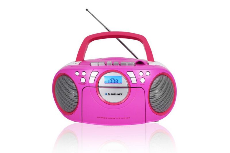 Boombox Różowy Blaupunkt CD mp3 BB16PK 1szt.