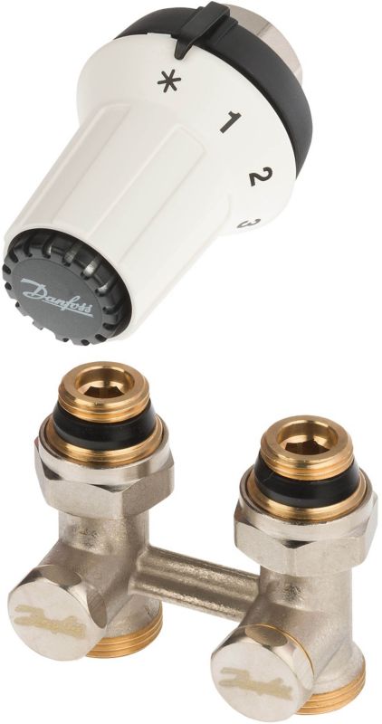 Zestaw termostatyczny prosty Danfoss 2-elementowy