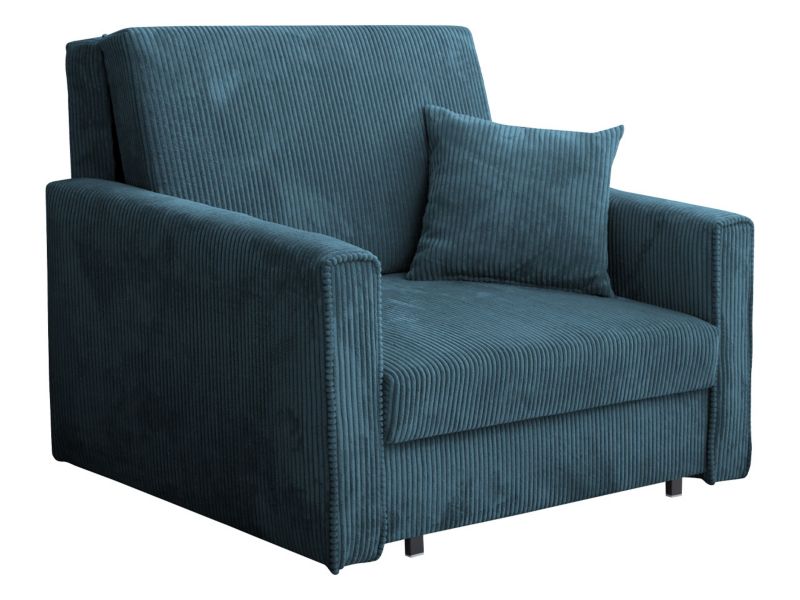 Kanapa rozkładana MIRJAN 24 Viva Bis Premium Sztruks I kobaltowy 1 szt.