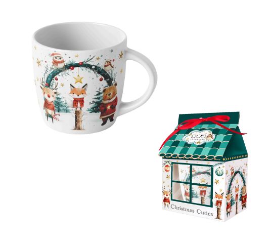 Kubek Christmas Cuties DUO porcelanowy świąteczny 400 ml 1 szt.