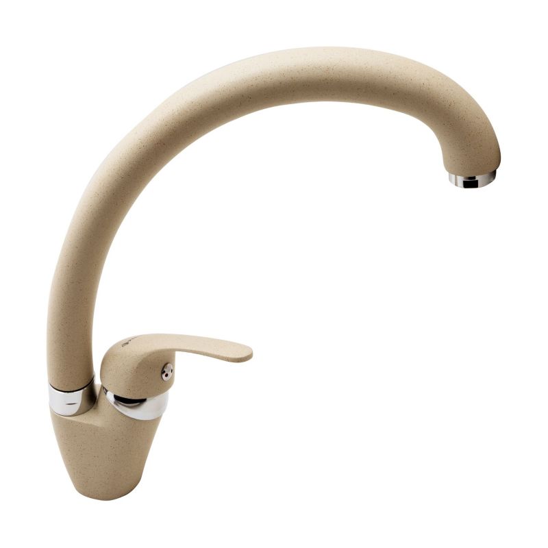 Bateria kuchenna Pyramis Ossia beż piaskowy 245mm jednouchwytowa stojąca granit 1 szt.