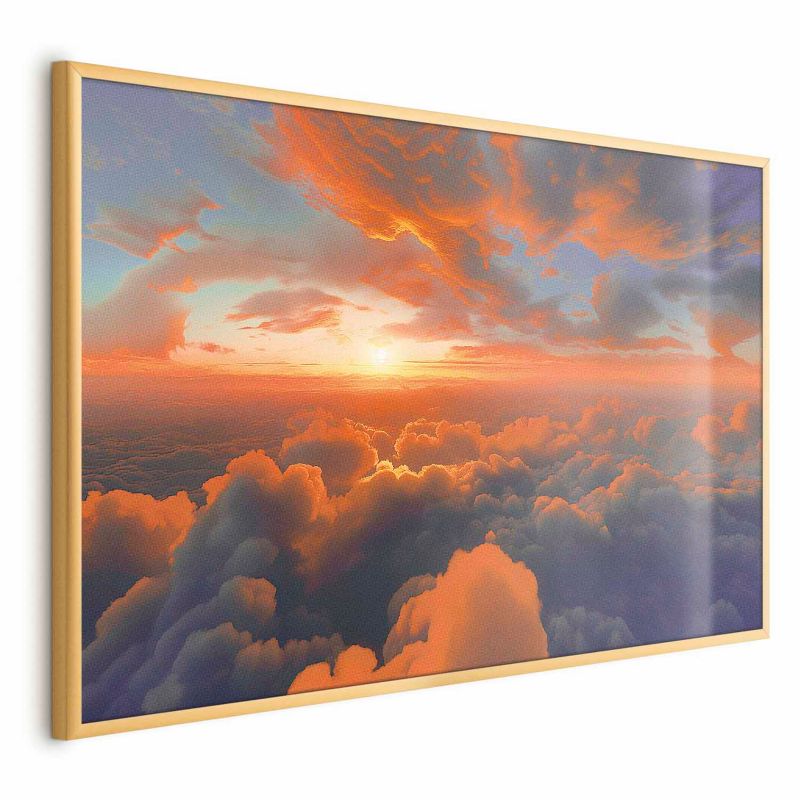 Plakat Artgeist Spektakl barw 90x60 cm z ramą złotą 1 szt