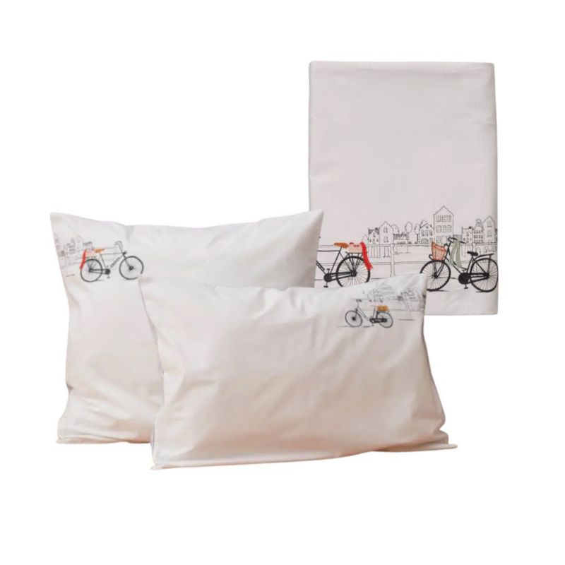 Pościel Sylvie Thiriez Amsterdam 200x220 cm 2x50x70 cm 1 kpl