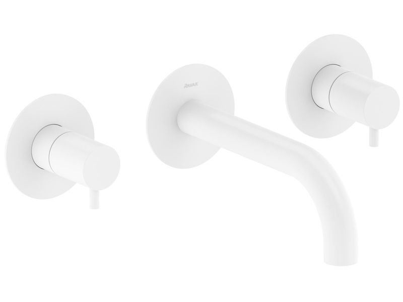 Bateria umywalkowa Ravak podtynkowa Espirit ES 019.10WV.O1 biały mat 1 szt