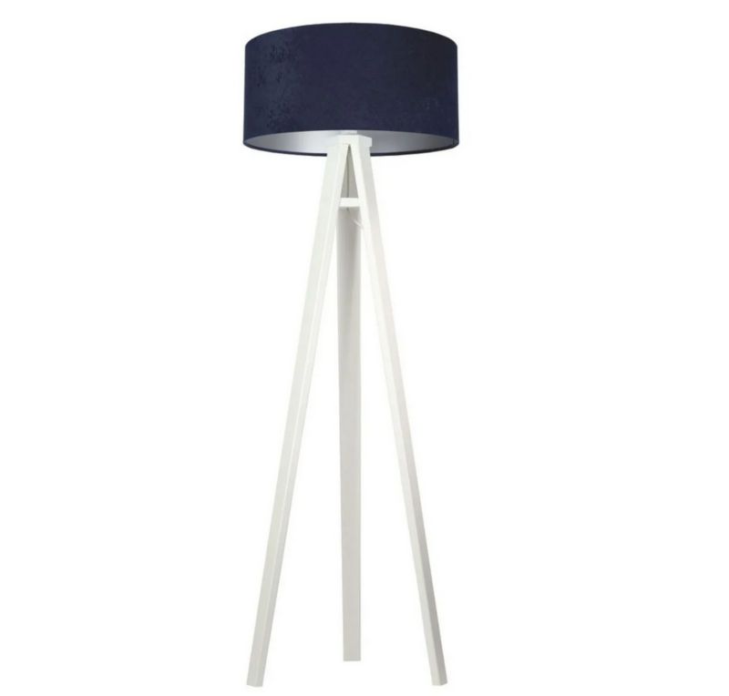 Lampa Bps Koncept stojąca HOME 50 granatowa/srebrna/biała 1 szt