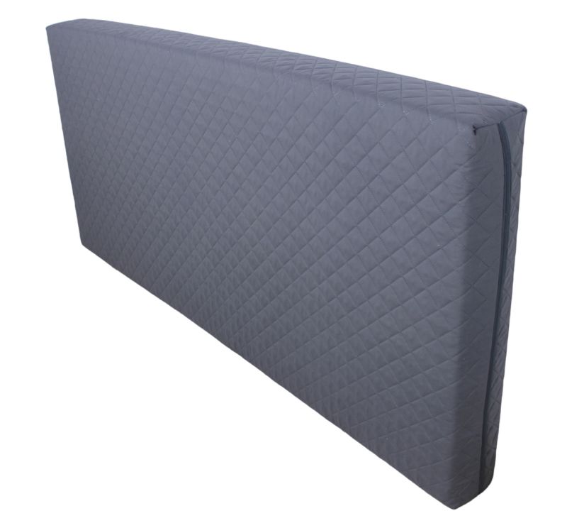 Pokrowiec na materac Kam-Pol ciemny szary pikowany 180x220x25 1 szt.