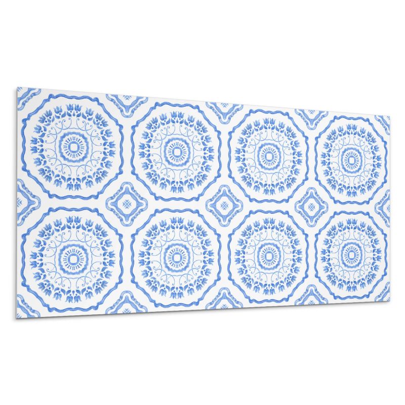 Panel samoprzylepny Wallfluent 100x50 cm Okrągły motyw florystyczny 1 szt.