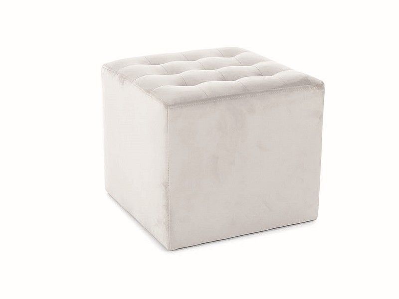 Pufa Signal LORI VELVET jasnoszara 1 szt