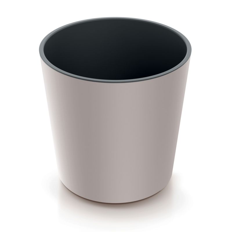 Doniczka EDANTI Ogrodowa 25 cm Okrągła Na Taras Do Domu Mocca 1 szt