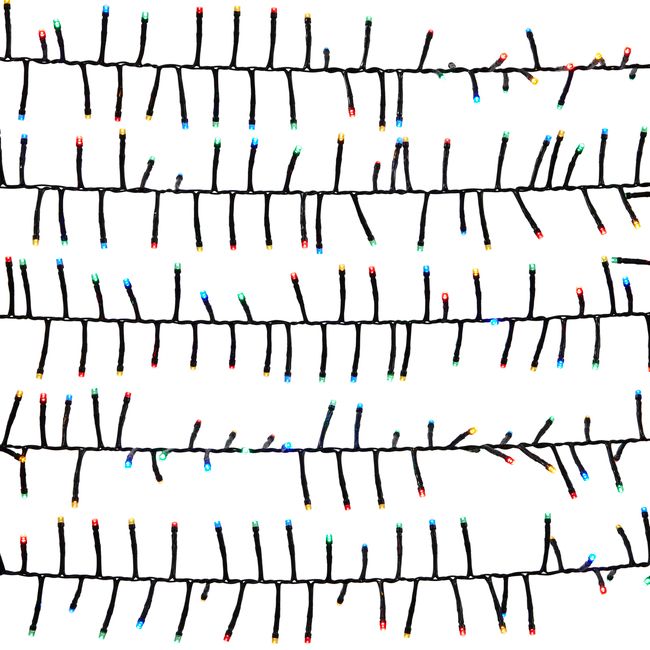 Lampki zewnętrzne 300 LED multikolor