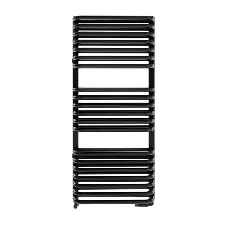 Grzejnik dekoracyjmy Luxrad Stark 96 x 43 cm czarny