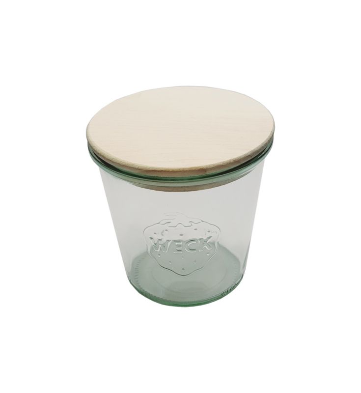 Słoik MODO24 Weck 580 ml fi 100 mold drewniane wieko 1 kpl.