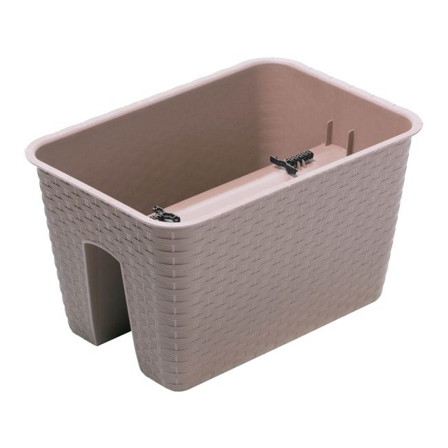 Doniczka Prosperplast Ratolla Square mocca 40 cm