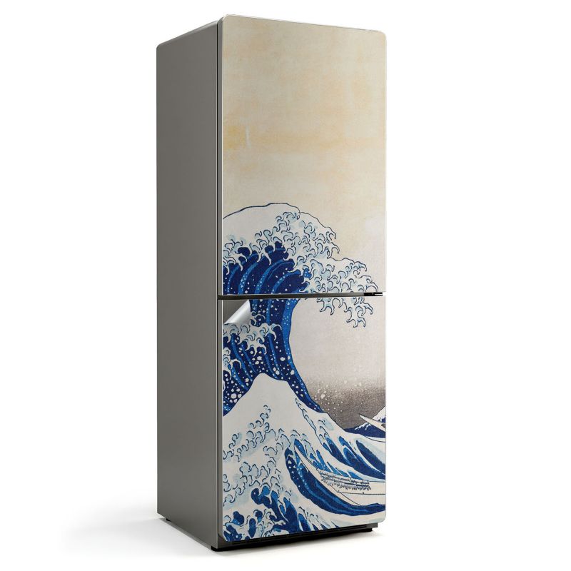 Folia Ozdobna Na Lodówkę Wallfluent 70x190 cm Wielka fala w Kanagawie 1 szt.
