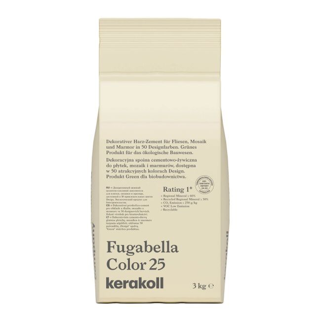Fuga Kerakoll Fugabella Color 25 3 kg