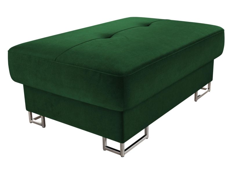 Pufa MIRJAN 24 Cotere plusz butelkowa zieleń 1 szt.