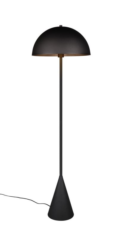 Lampa podłogowa stojąca Trio Alfie czarny matowy 1 x E27 x 20W wym: 130 x 40 x 40 cm - 1 szt.