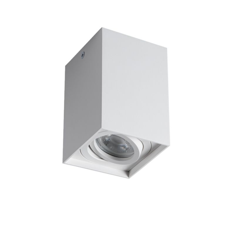 Lampa sufitowa LightLogic LL CUKI GU10 W 30611 punktowa biała 1 szt.