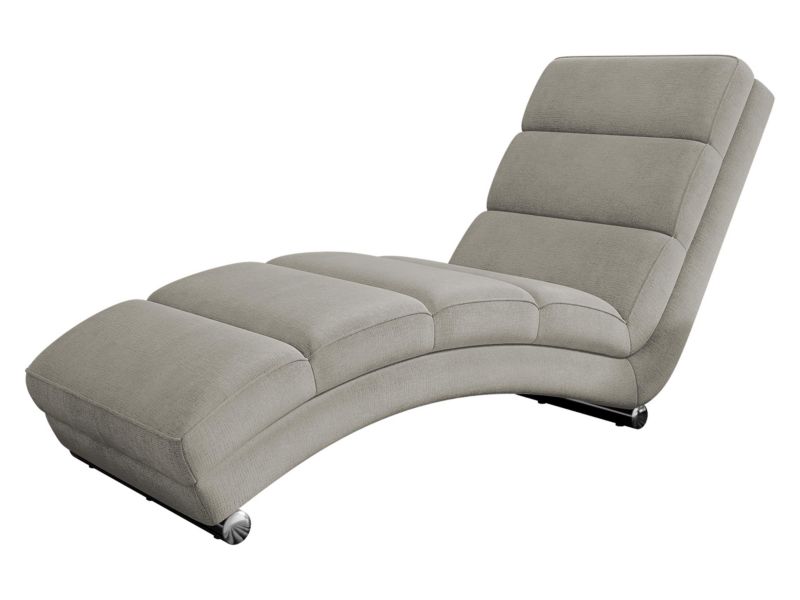 Szezlong MIRJAN 24 wypoczynkowy Holiday srebrny szary 1 szt.