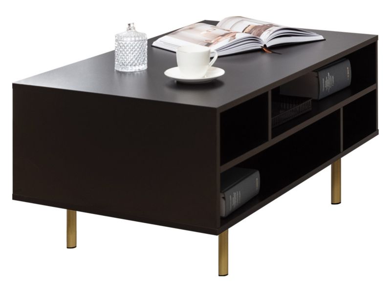 Stolik kawowy MIRJAN 24 Nubia czarny 1 szt.