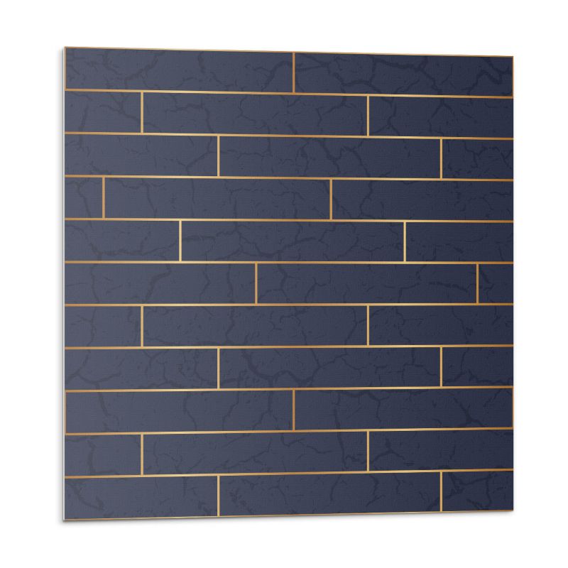 Kafelki samoprzylepne Wallfluent 50x50 cm Motyw surowej cegły w stylu industrialnym 4 szt.