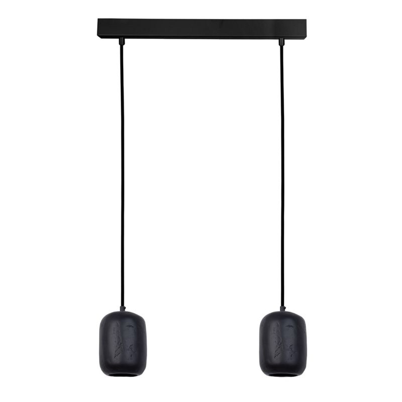 Lampa wisząca Sigma Lighting Olo 0751 czarna do kuchni 2xGU10 x 1 szt.