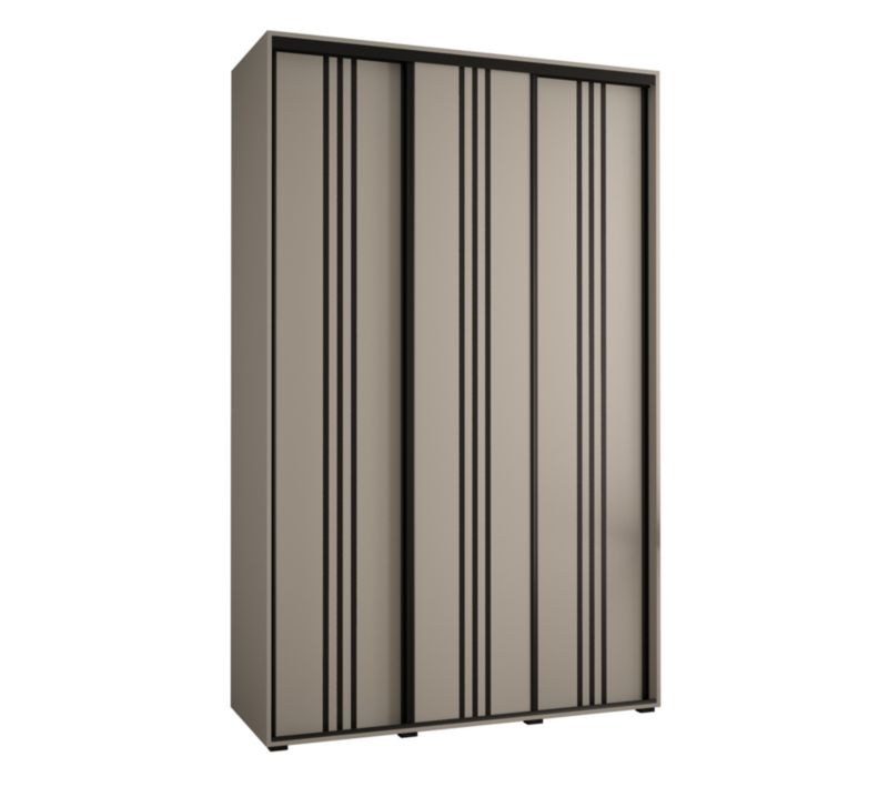 Szafa przesuwna Abiks 45 wysoka Dakota 6 150 kaszmir+kaszmir+czarn 1 szt