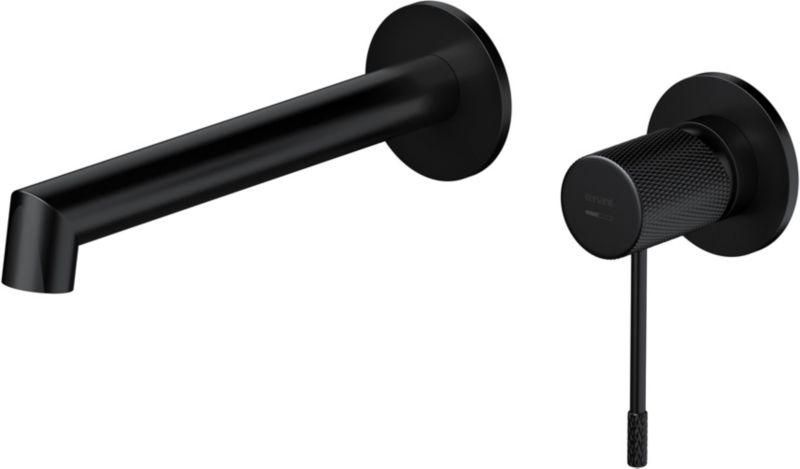 Bateria umywalkowa podtynkowa Cersanit Zen matowy czarny z perlatorem Water Save 1 szt.