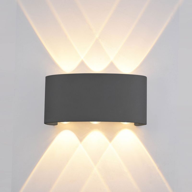 Kinkiet Ortelo 1 x 6 W LED czarny