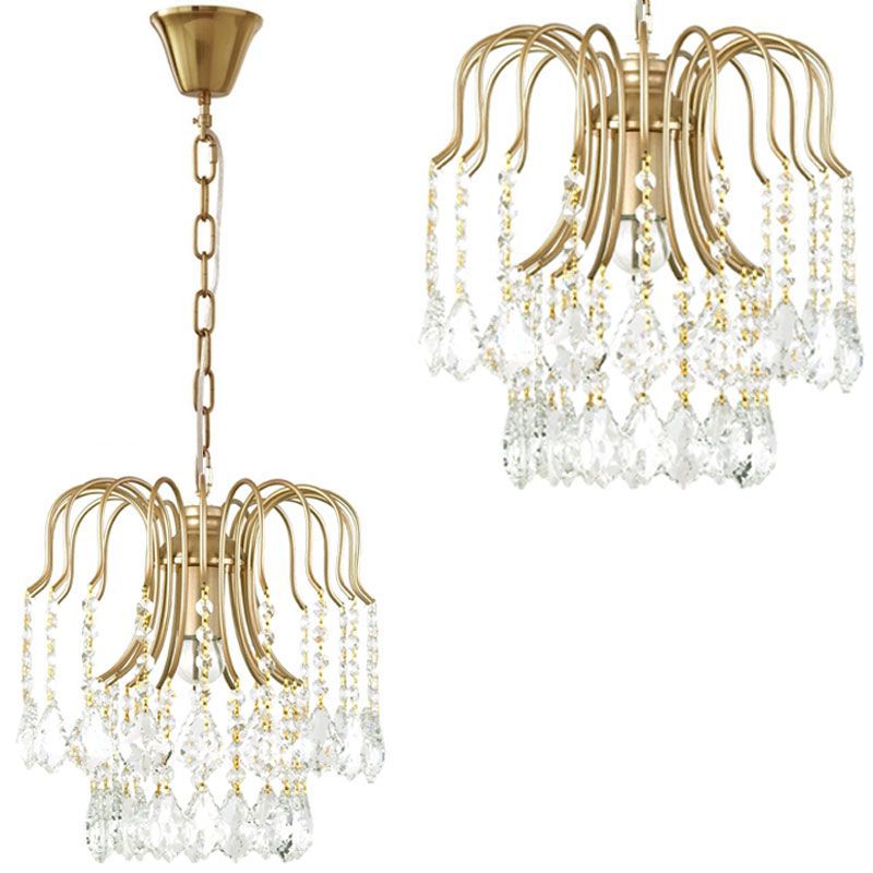 Lampa Sufitowa Wisząca Toolight App1650-1Cp Złoty