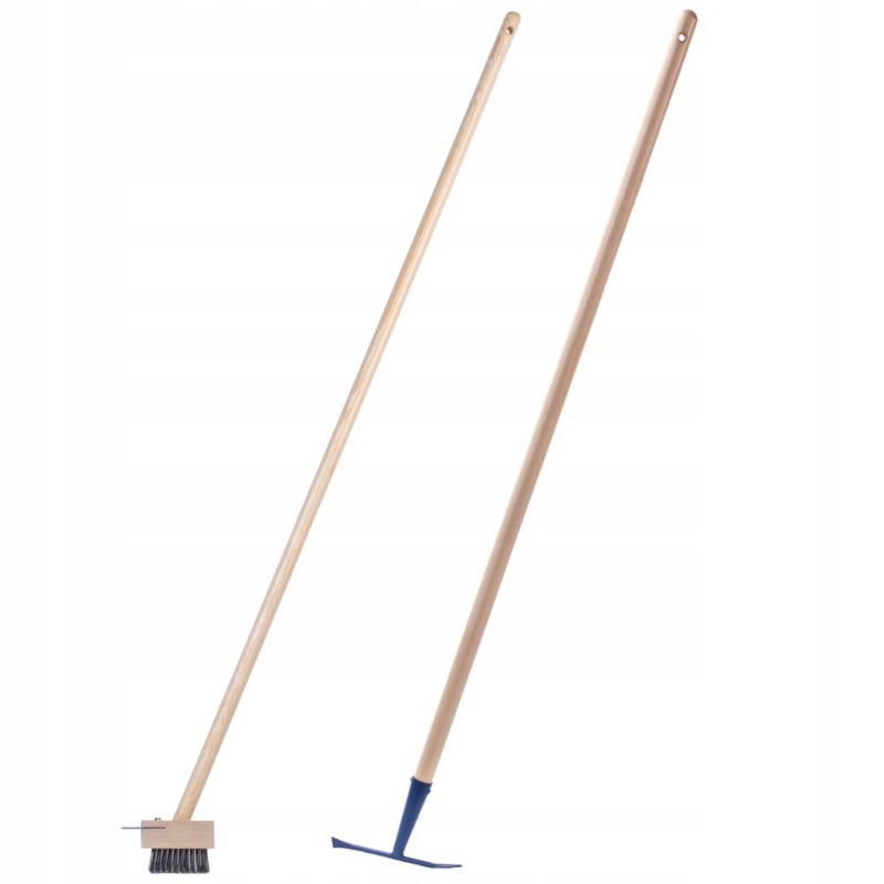 Szczotka Do Kostki Brukowej KADAX + Skrobak Do szczelin Bruku Czyszczenia Zestaw 1szt.