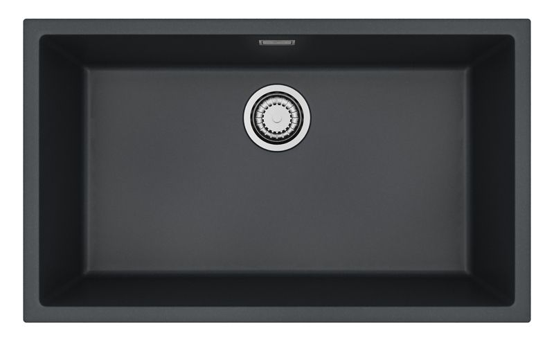 Zlewozmywak granitowy Alveus OMNI 40 kol. G91 czarny (45x75) 1-komorowy 1szt