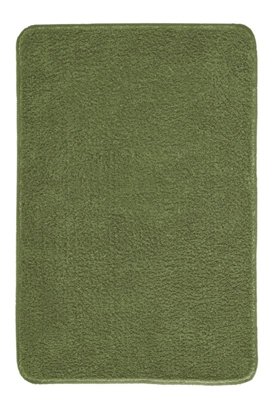 Dywanik łazienkowy Kleine Wolke Marco zielony 60x90 cm 20mm poliester antypoślizgowy 1 szt.