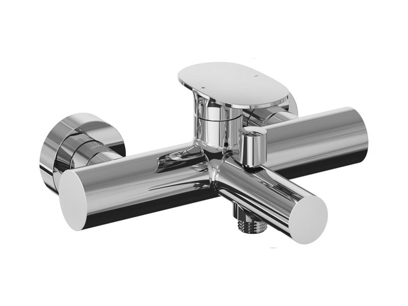 Bateria wannowa Ravak naścienna Spring SG 022.00CR chrom 1szt