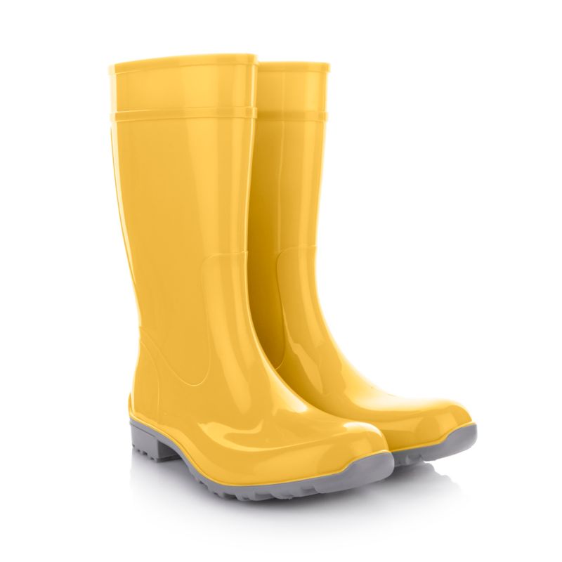 Kalosze damskie Lemigo Ilse PVC żółte 37