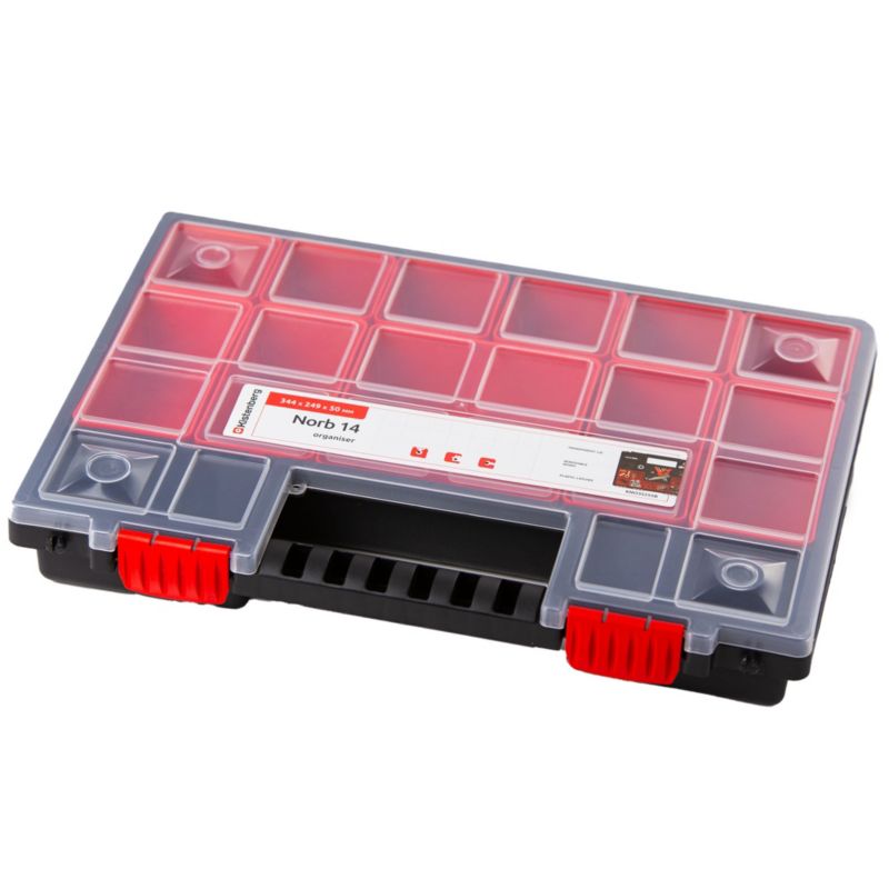 Organizer EDANTI Pudełko Skrzynka Na Narzędzia Akcesoria Z Kubeczkami 1 szt.