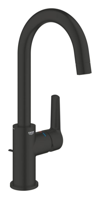 Bateria umywalkowa Grohe Start czarny mat z ruchomą wylewką 1 szt.