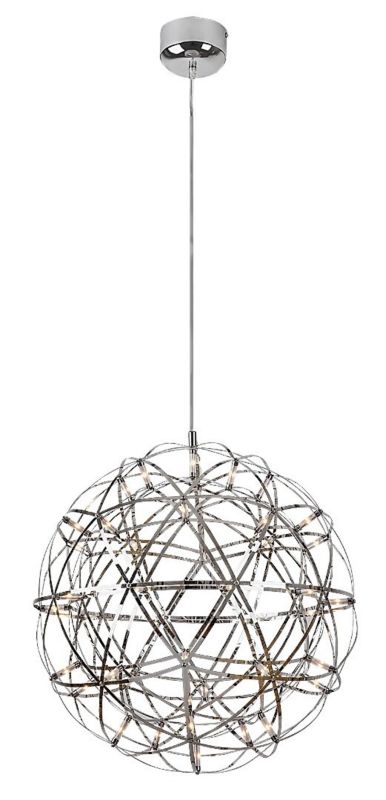 Lampa wisząca Rabalux Eudora 2203 chromowana nowoczesna wbudowany LED 12W 1 szt.