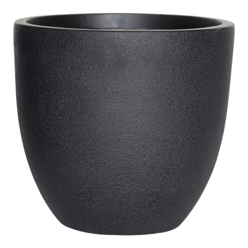 Donica Verve 30,5 cm czarna struktura