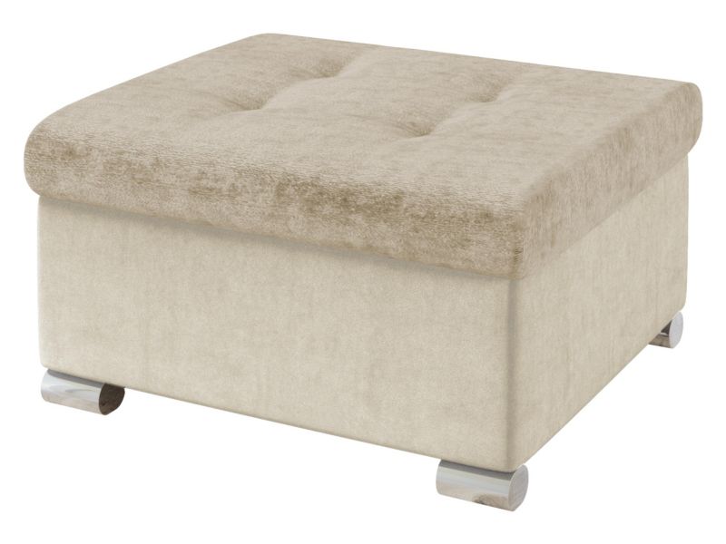 Pufa MIRJAN 24 Niko Mała ecru/kość słoniowa 1 szt.