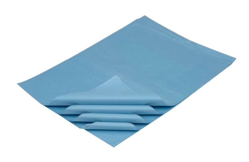 Bibuła Gładka Neopak Ozdobna 50x70 PERŁOWA Srebrna 500 szt.