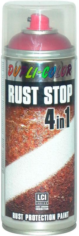 Lakier antykorozyjny Dupli Color Rust Stop antracyt z efektem młotkowym 0,4 l