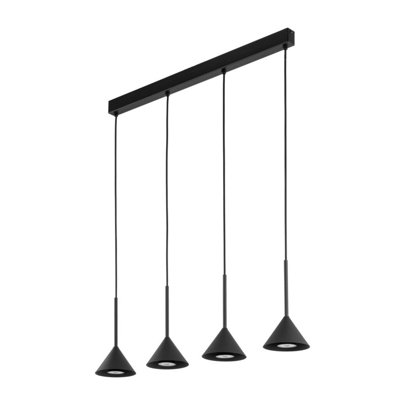 Lampa wisząca TK-Lighting Cono Mini Black 4 - 1szt.