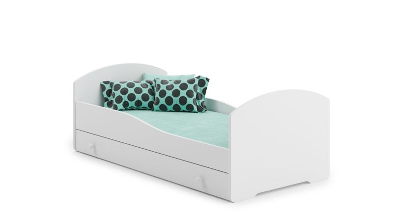 Łóżko pojedyncze Kobi Luk160x80 z szufladą 1 szt.