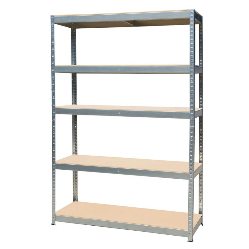 Regał metalowy wciskany Stocker Eco Metalkas 180x120x45 200kg ocynk HDF 1 szt.