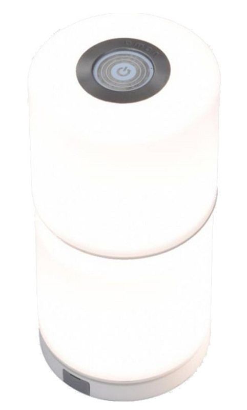 Lampa stołowa Lutec Noma biała LED 4.6W 2600K-6000K 300lm IP44 wym: 18.8 x 10 x 10 cm tworzywo sztuczne - 1 szt.