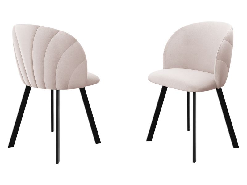 Krzesło MIRJAN 24 tapicerowane K99 pudrowy róż 1 szt.